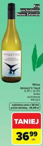 Carrefour Whales Tale Wino Sauvignon Blanc oferta