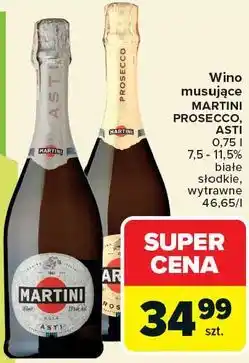 Carrefour Martini Wino musujące Prosecco, Asti oferta