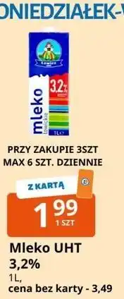 E.Leclerc Łowicz Mleko UHT 3,2% oferta