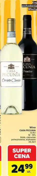 Carrefour Casa Pecunia Wino oferta