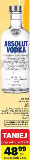Carrefour Absolut Wódka oferta