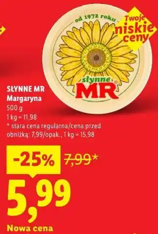 Lidl Margaryna Słynne MR oferta