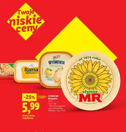 Lidl Margaryna Słynne MR oferta