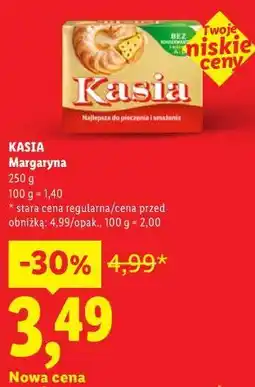 Lidl Margaryna Kasia oferta