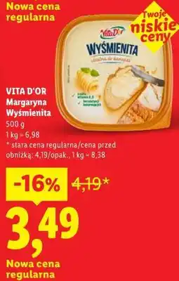Lidl Margaryna Wyśmienita VITA D'OR oferta