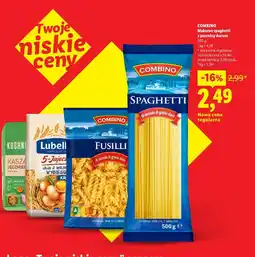 Lidl COMBINO Makaron spaghetti z pszenicy durum oferta