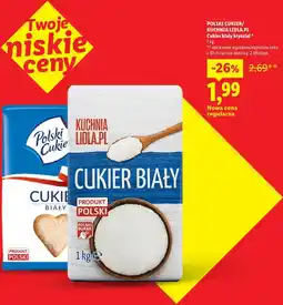 Lidl Polski Cukier / Kuchnia Lidla Cukier biały kryształ oferta