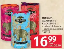 Selgros Adalbert's Herbata Emocje oferta