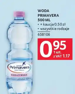 Selgros Primavera Woda oferta