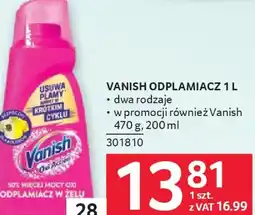 Selgros Vanish Odplamiacz oferta