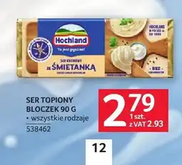 Selgros Ser topiony bloczek Hochland oferta