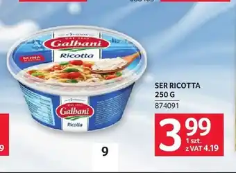 Selgros Ser Ricotta Galbani oferta
