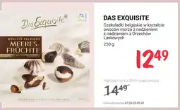 Rossmann Czekoladki belgijskie w kształcie owoców morza z nadzieniem z Orzechów Laskowych Das Exquisite oferta