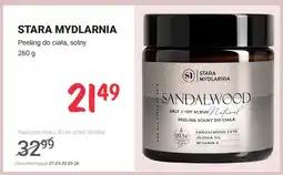 Rossmann Peeling do ciała solny STARA MYDLARNIA Sandalwood oferta