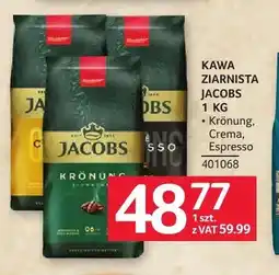 Selgros Kawa ziarnista Jacobs Crema oferta