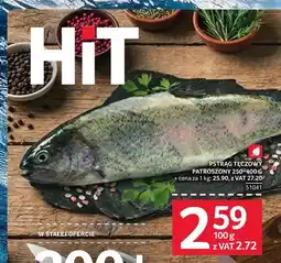 Selgros Pstrąg tęczowy patroszony oferta