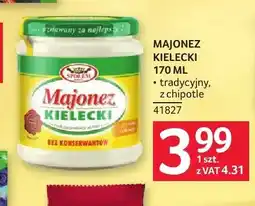 Selgros Majonez Kielecki tradycyjny Społem oferta