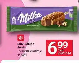 Selgros Lody MILKA oferta