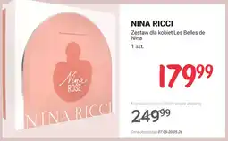 Rossmann Zestaw dla kobiet Nina Ricci Les Belles de Nina oferta