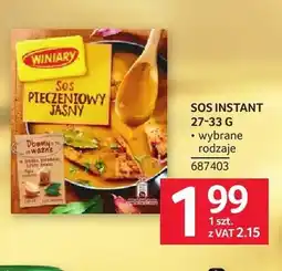 Selgros Sos instant pieczeniowy jasny 27-33g Winiary oferta