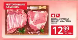Selgros Żeberka wieprzowe trójkąty mała porcja oferta