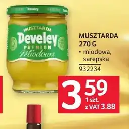 Selgros Musztarda premium miodowa Develey oferta