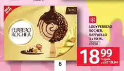Selgros Lody FERRERO ROCHER 3-pak oferta
