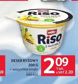 Selgros Deser ryżowy Riso Müller oferta