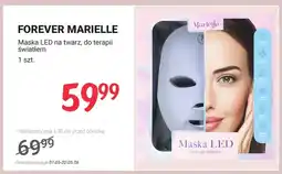 Rossmann Maska LED na twarz do terapii światłem FOREVER MARIELLE oferta