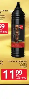 Selgros Ketchup łagodny VII 1/1,1kg Fanex oferta