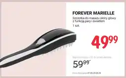 Rossmann Szczotka do masażu skóry głowy z funkcją pary i światłem FOREVER MARIELLE oferta