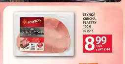 Selgros Szynka krucha plastry Sokołów oferta
