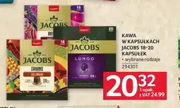 Selgros Kawa w kapsułkach Jacobs 18-20 kapsułek oferta