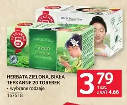Selgros Herbata zielona Teekanne oferta