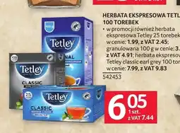 Selgros Herbata ekspresowa Tetley oferta