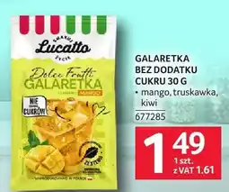 Selgros Galaretka bez dodatku cukru Lucatto mango oferta
