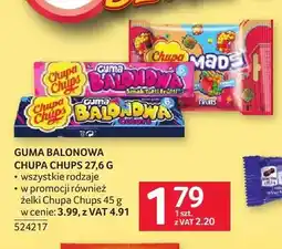 Selgros Guma balonowa Chupa Chups oferta