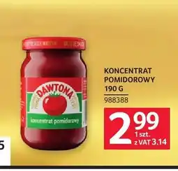 Selgros Koncentrat pomidorowy Dawtona oferta