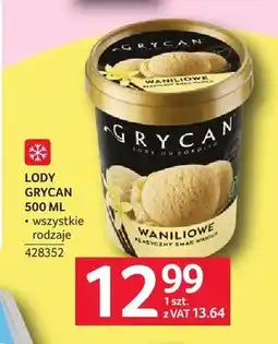 Selgros Lody GRYCAN oferta
