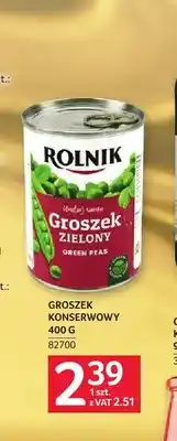 Selgros Groszek konserwowy Rolnik oferta