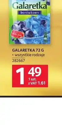 Selgros Galaretka smak borówkowy Gellwe oferta