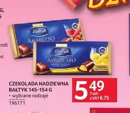 Selgros Czekolada nadziewana Bałtyk Amaretto oferta