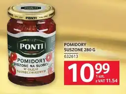 Selgros Pomidory suszone w oleju słonecznikowym Ponti oferta