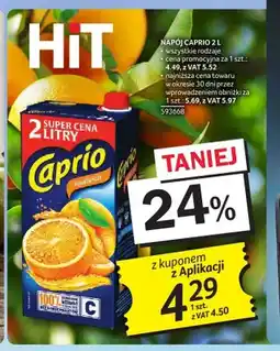 Selgros Napój Caprio oferta