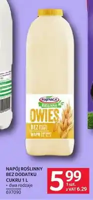Selgros Napój roślinny bez dodatku cukru Piątnica oferta