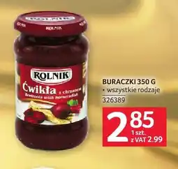 Selgros Ćwikła z chrzanem Rolnik oferta