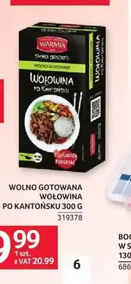 Selgros Wolno gotowana wołowina po kantońsku Warmia oferta