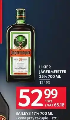 Selgros Likier Jägermeister 35% oferta