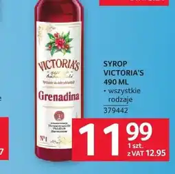 Selgros Syrop Victoria's oferta