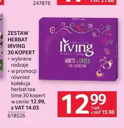 Selgros Zestaw herbat Irving 30 kopert oferta